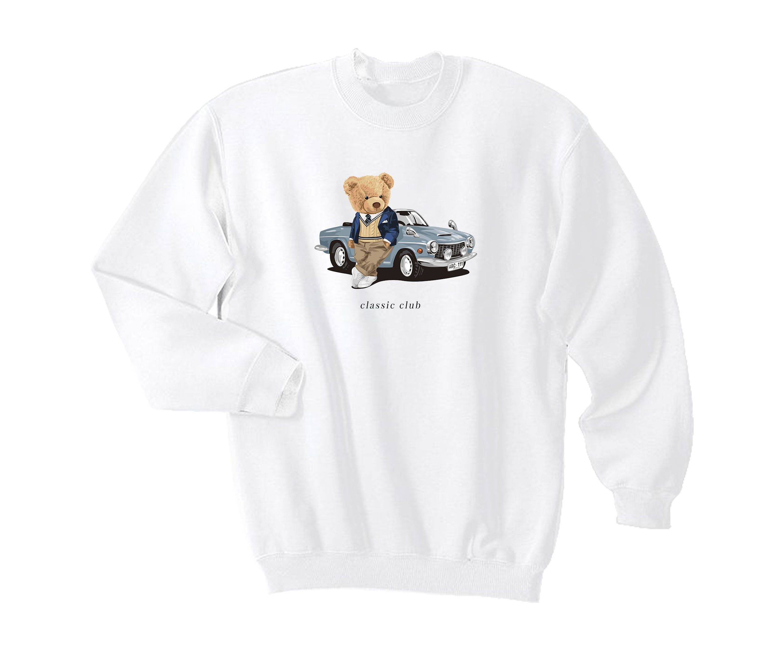 Classic Club Bear Sweatshirt - Image 3